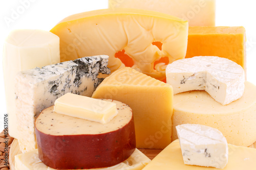 Various type of cheese