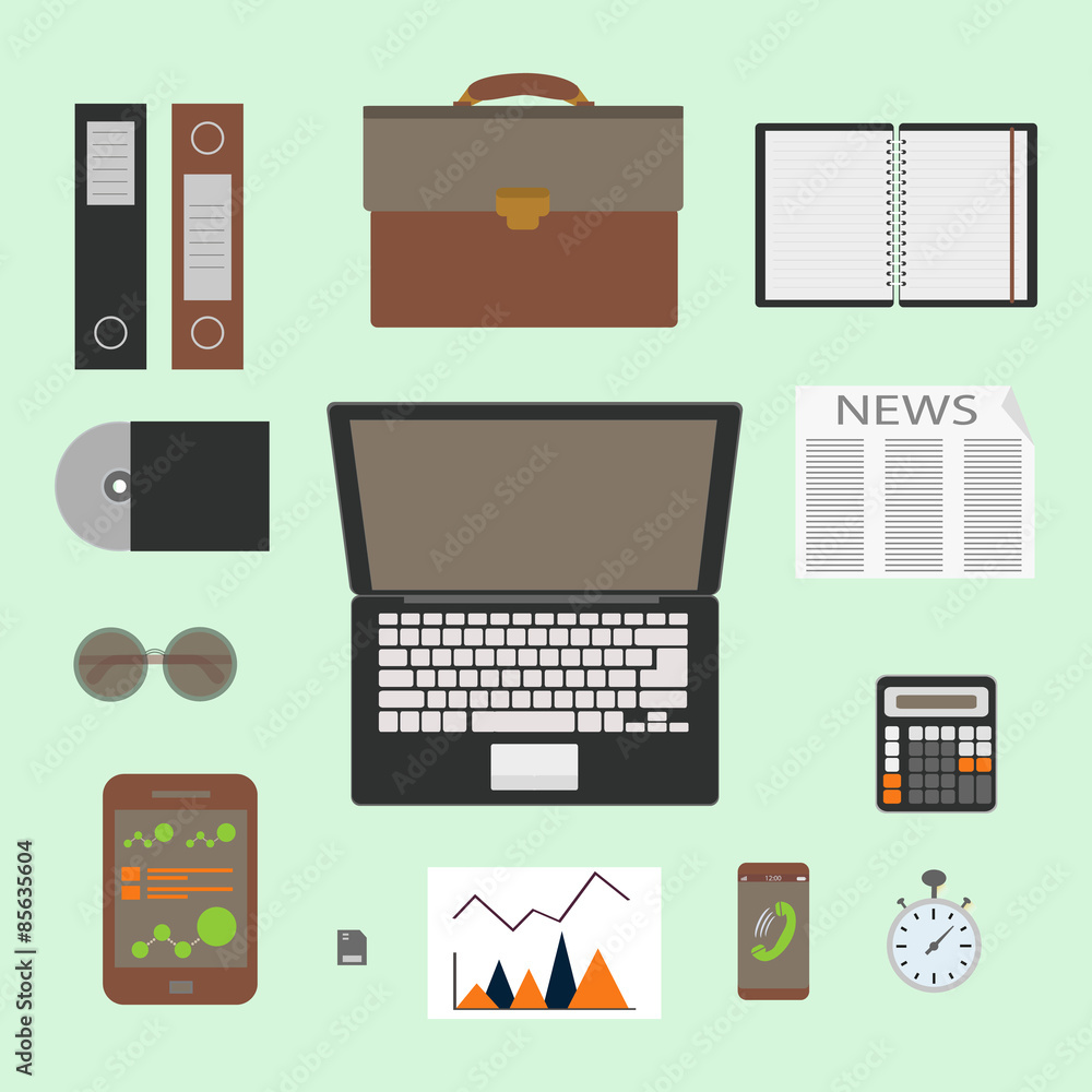 Modern design flat icon vector collection concept in stylish design Modern design flat icon vector collection concept in stylish design