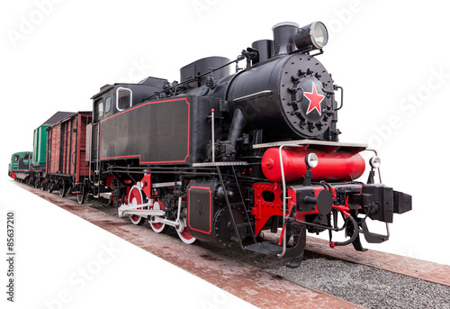 vintage,big, steam train