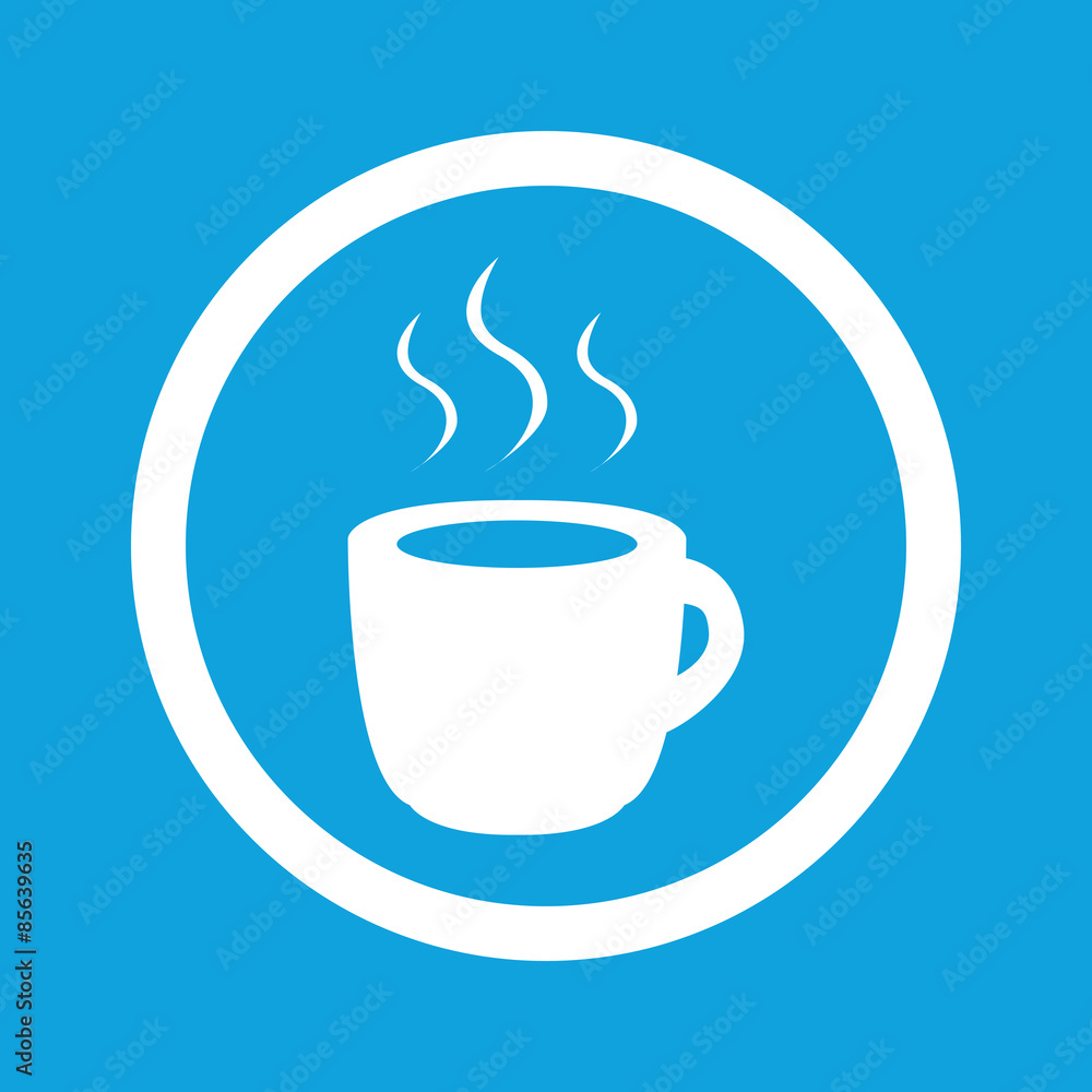 Hot drink sign icon Hot drink sign icon