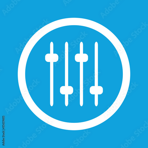 Faders sign icon