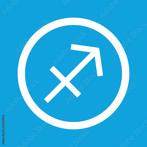 Sagittarius sign icon