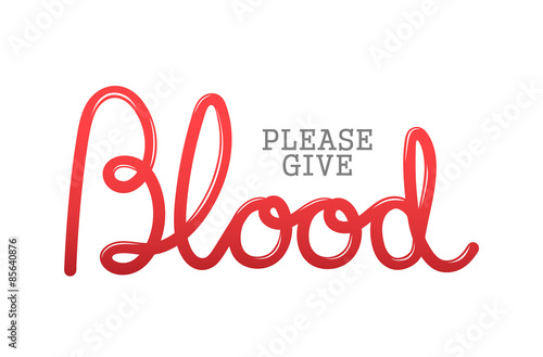 Please give blood vector