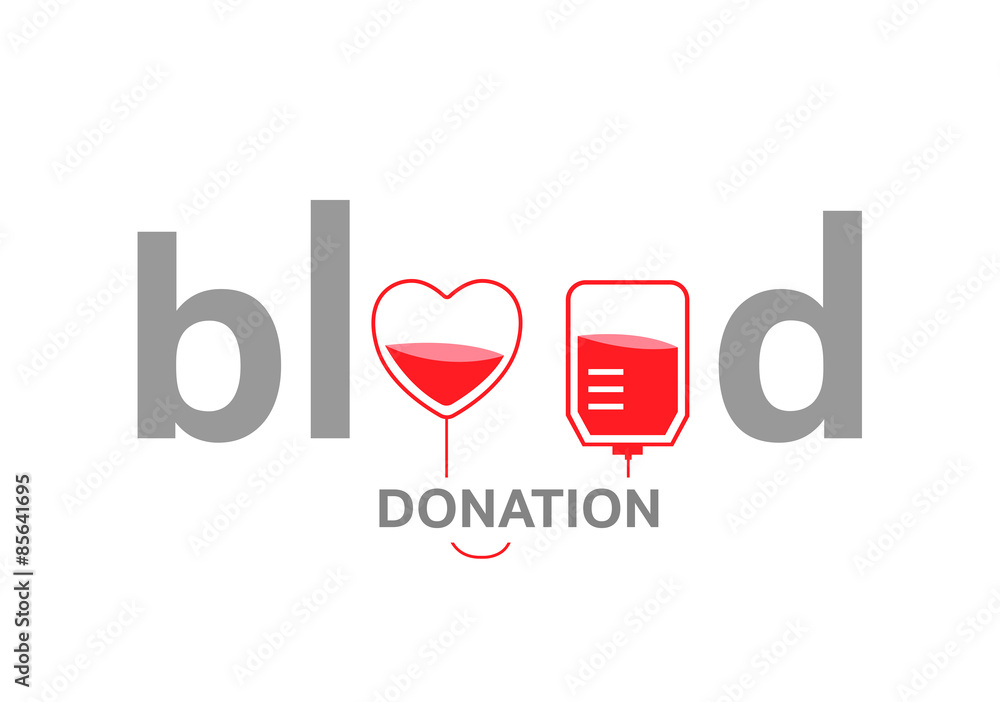 Blood donation vector Blood donation vector