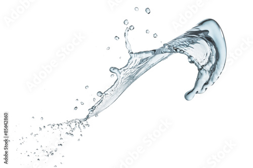 water splashing in the air