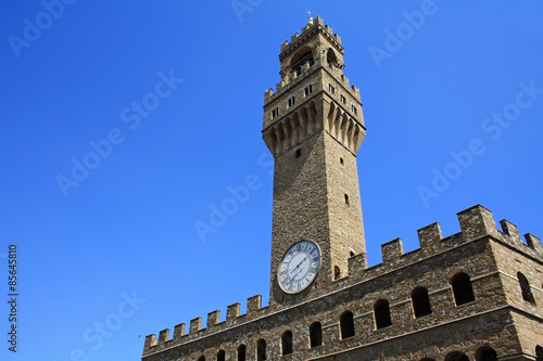 Palazzo Vecchio tower in Florence