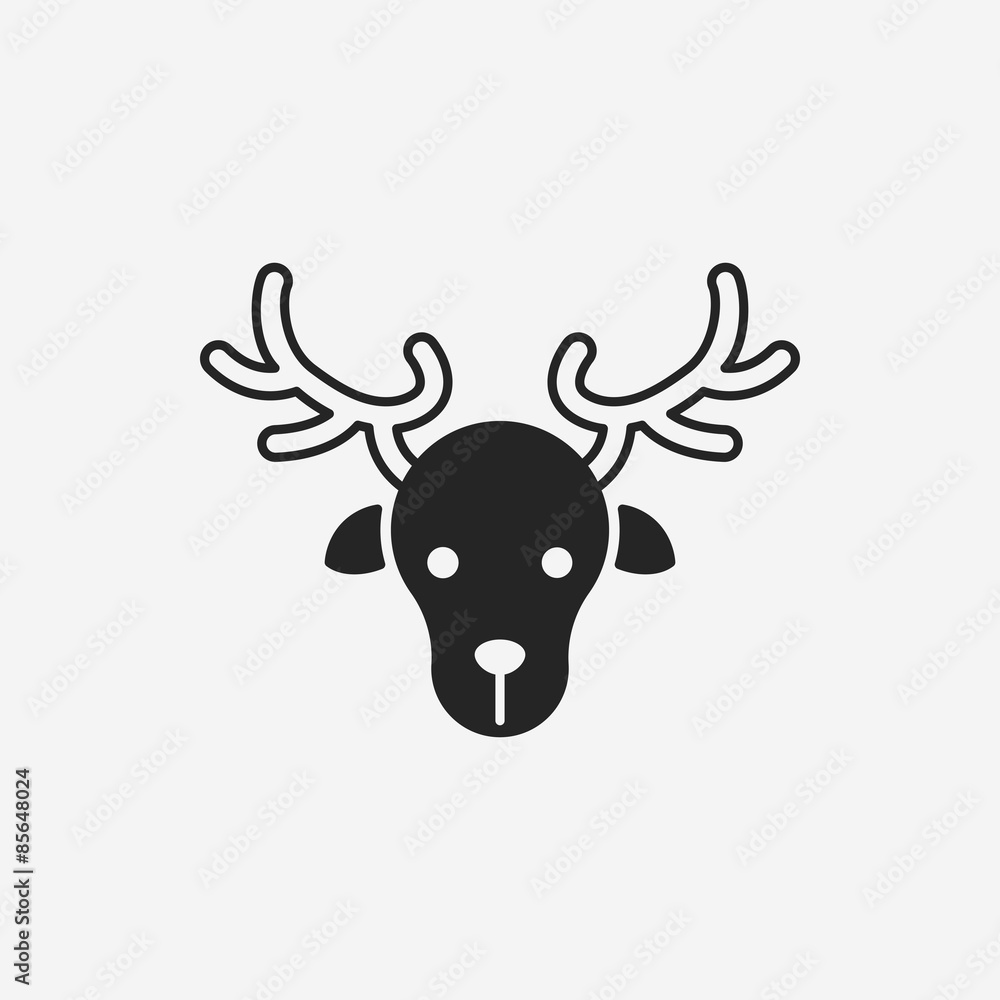 reindeer icon reindeer icon