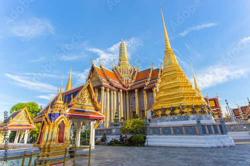 Wat Phra Kaew Ancient temple in bangkok Thailand