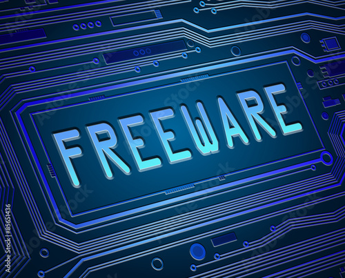 Canvas Print Freeware concept.