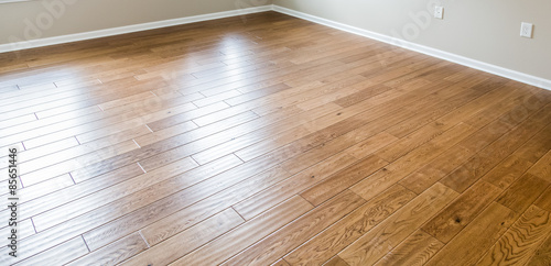 Shiny New Hardwood Floor photo