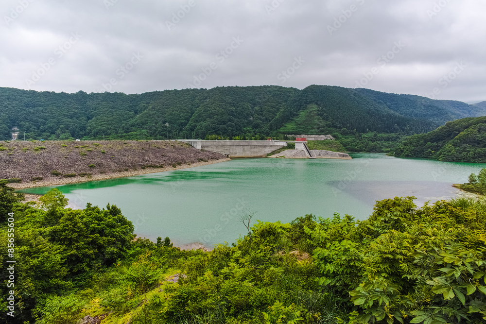 Fototapeta premium 下湯ダム