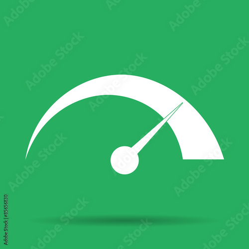 Vector speedometer icon
