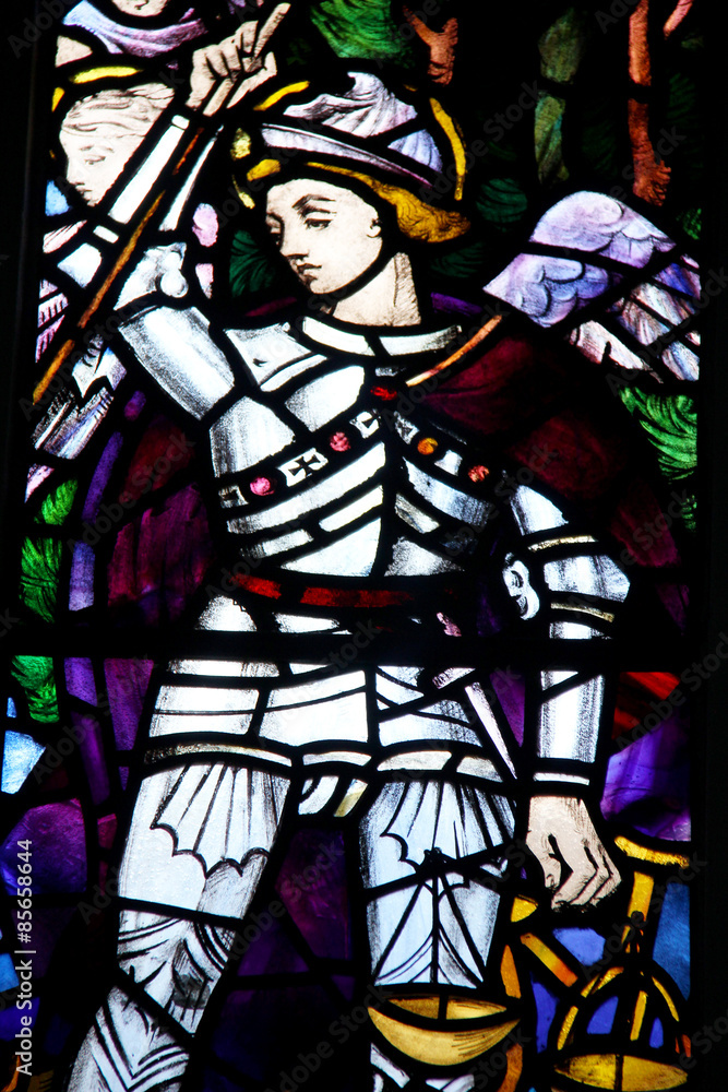 Obraz premium Stain glass window