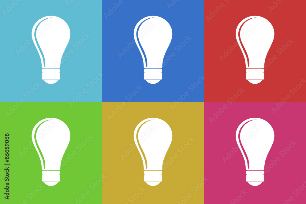 bulb vector icons set original flat design for web and mobile app
bulb vector icons set original flat design for web and mobile app