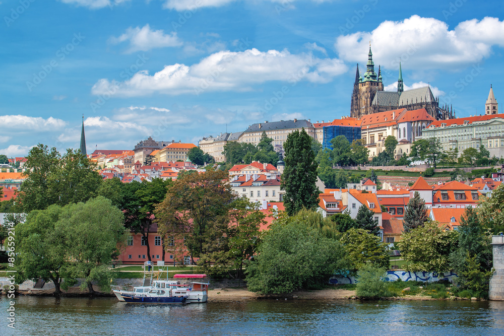 Obraz premium Prague Castle and Saint Vitus Cathedral