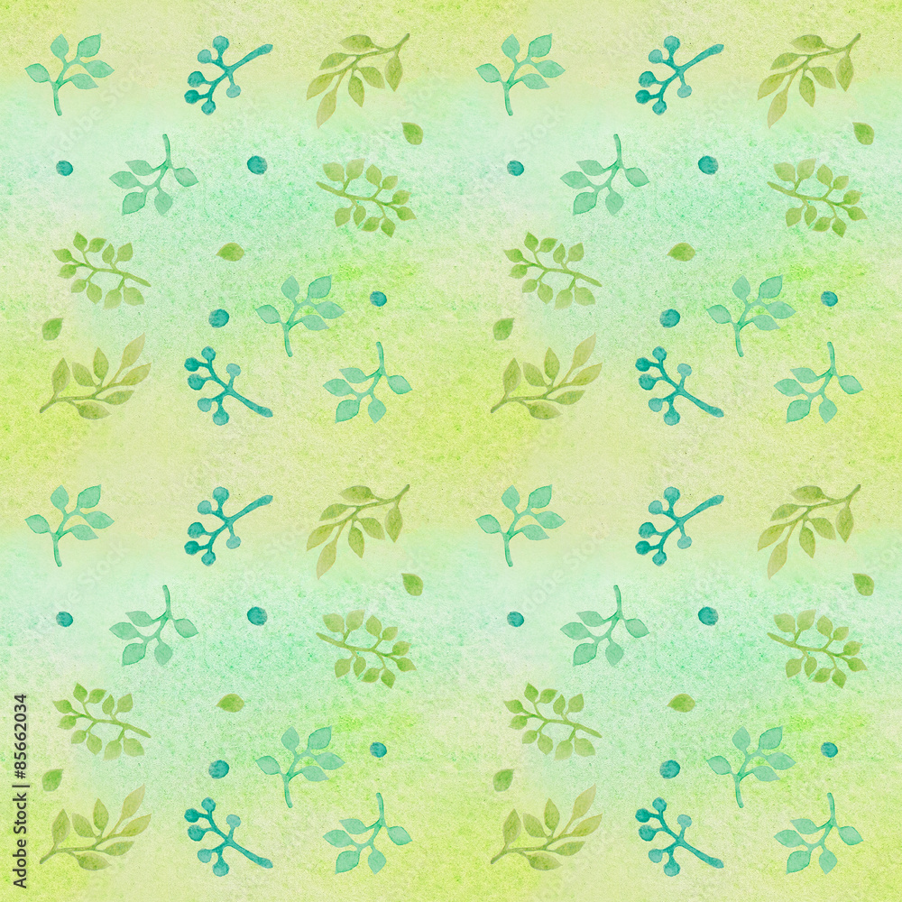 Seamless abstract watercolor pattern background