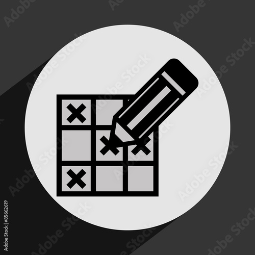 Fotomural casino games icon