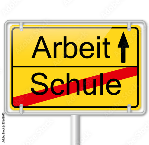 Verkehrszeichen Karrierestart