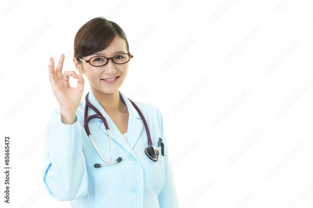笑顔の女医 笑顔の女医