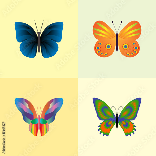 vector illustration set of ...