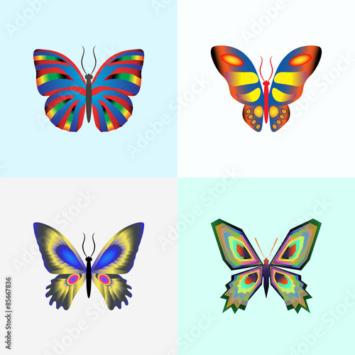 vector illustration set of ...