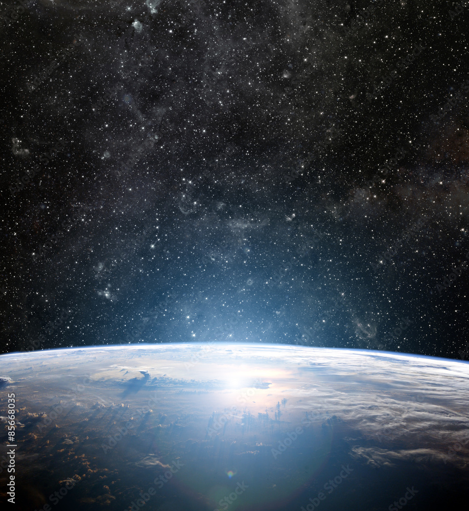 Fototapeta premium Earth planet. Elements of this image are furnished by NASA