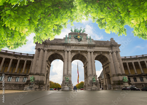 The Triumphal Arch in Brussels photo