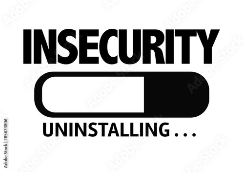 Photos Progress Bar Uninstalling with the text: Insecurity