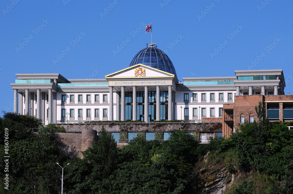 Obraz premium Presidential Palace in Tbilisi
