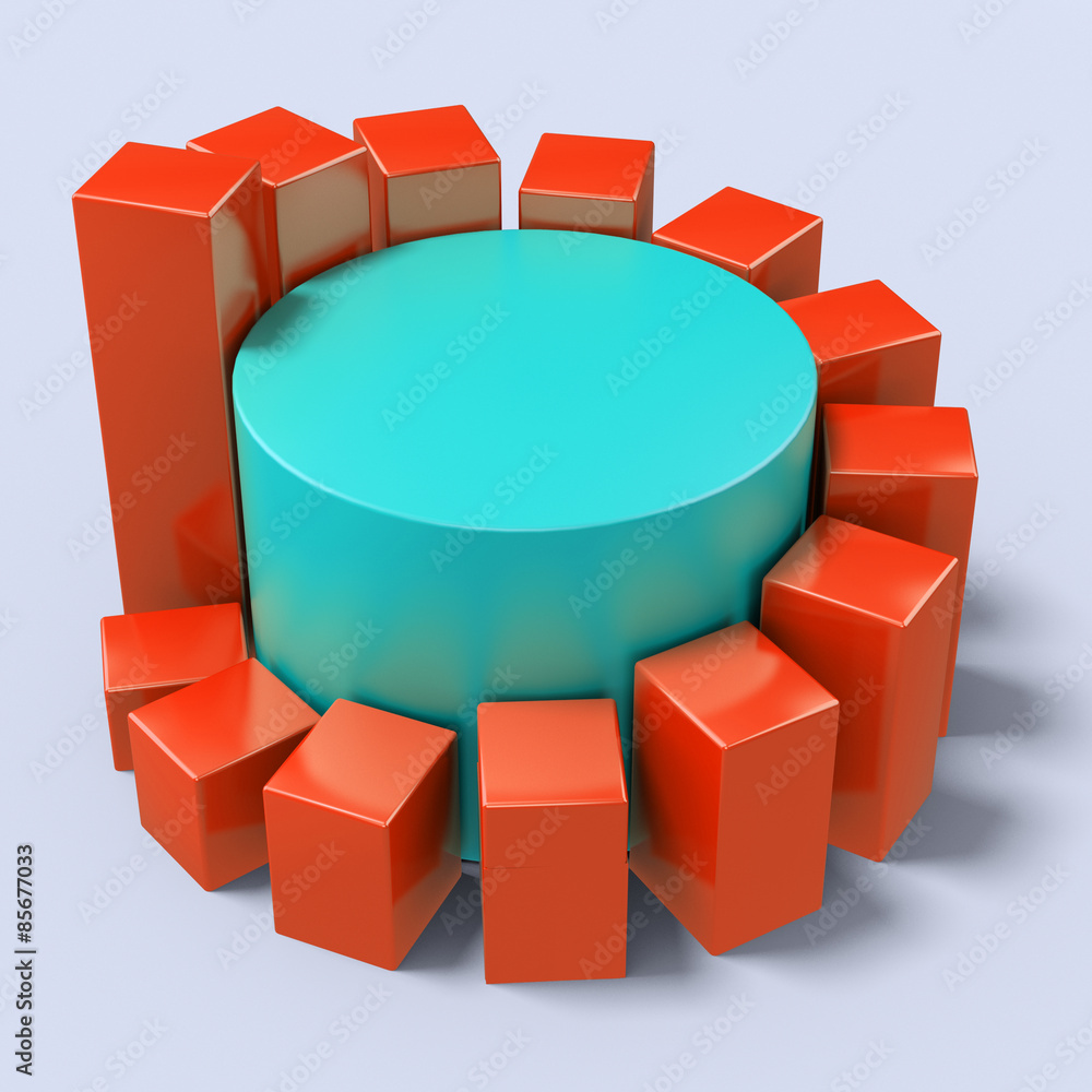 Cilindro con colonne