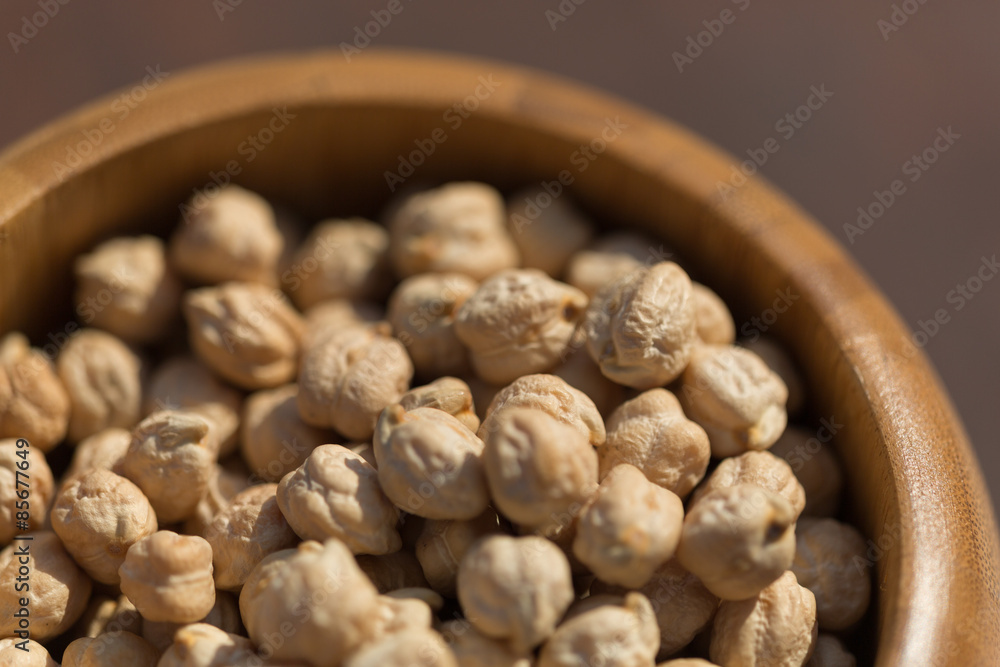 chickpeas wooden chickpeas wooden