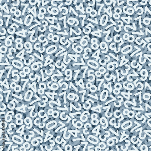 seamless numbers background