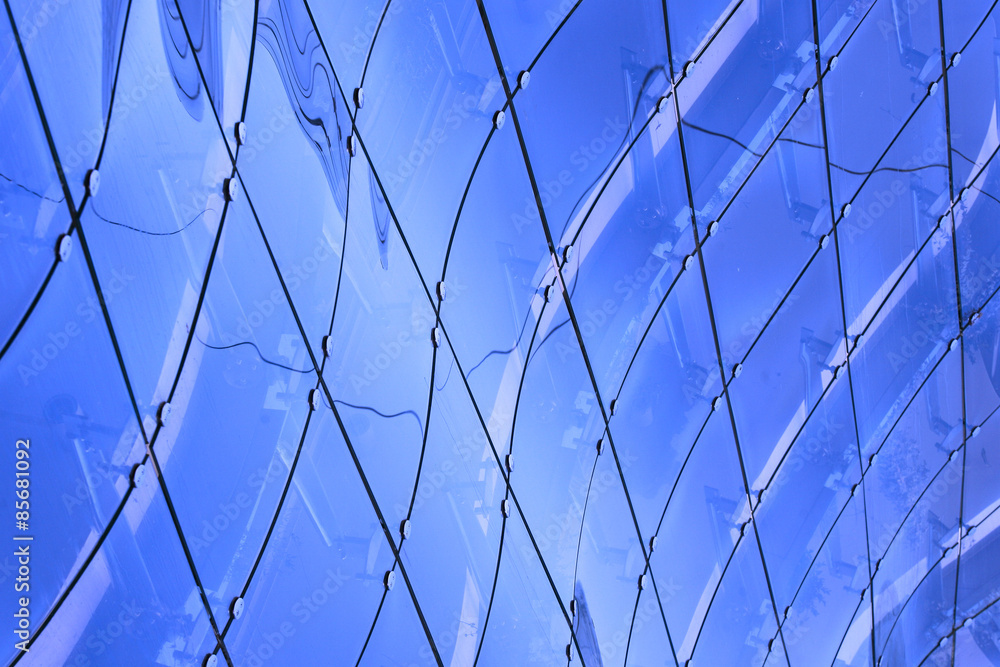 Unusual Abstract Window of Modern Building Unusual Abstract Window of Modern Building