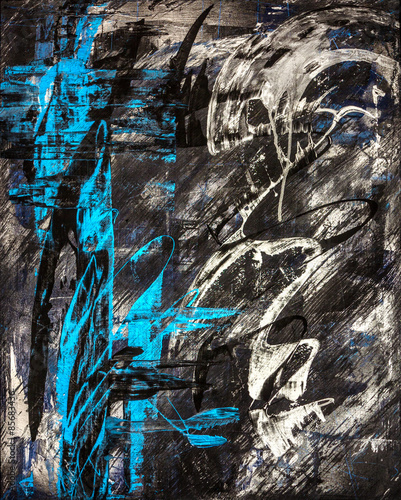 Original heavily textured abstract painting titled: Aerus with a 