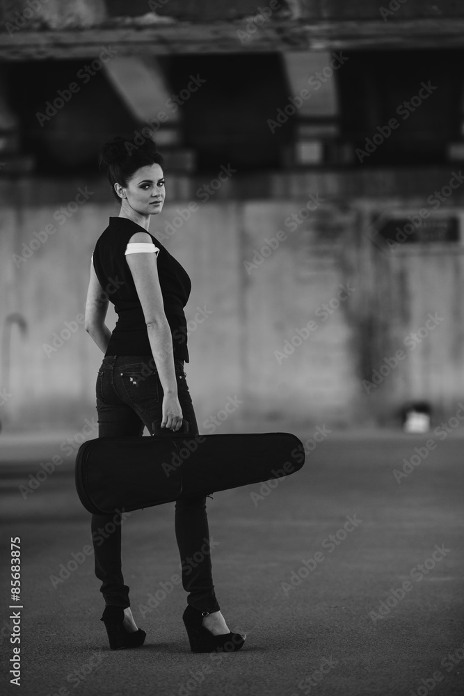 Obraz premium beautiful girl posing