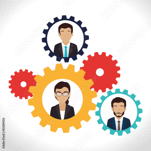 Teamwork design.