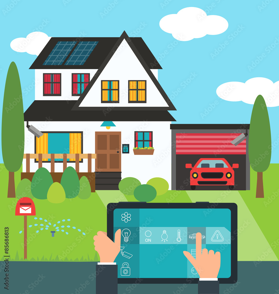 Smart modern house Smart modern house