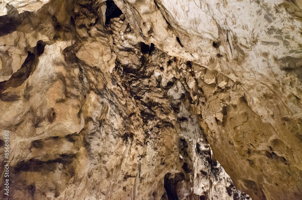 chimneys in the cave ceiling chimneys in the cave ceiling