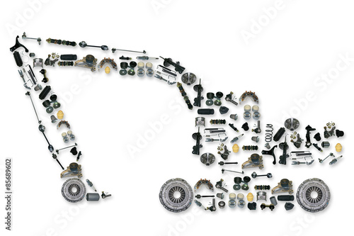 spare parts for truck or excavator