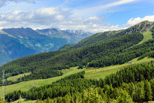 Veduta della Conca di Pila - Valle d'Aosta