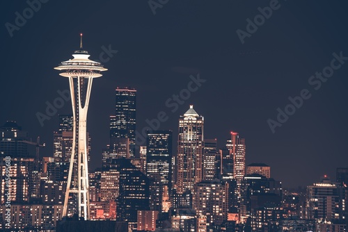 Seattle City Skyline #85695688