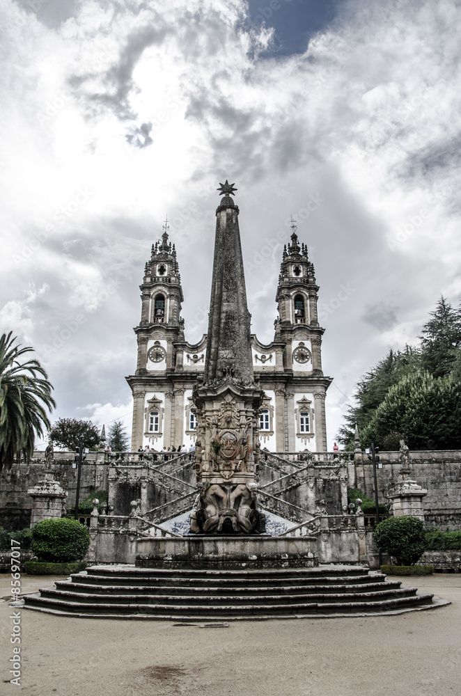 Santuário dos Remédios in Lamego, Portugal