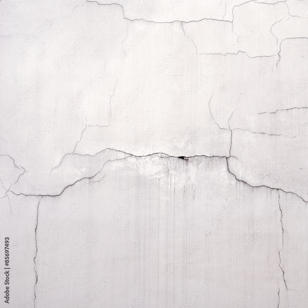 Naklejka premium white stucco wall background
