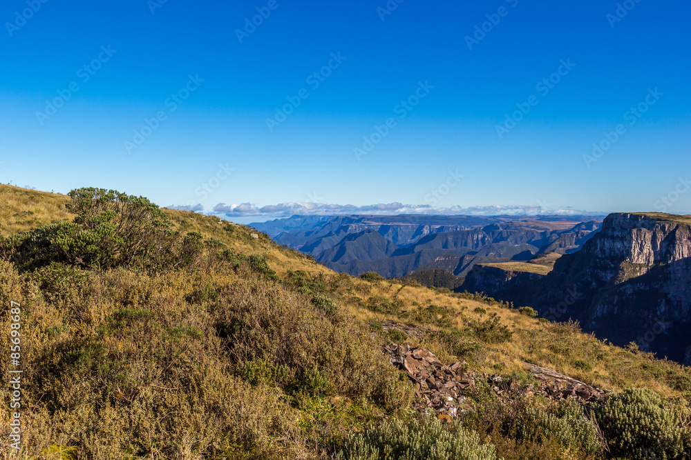 Fototapeta premium cânions e montanhas