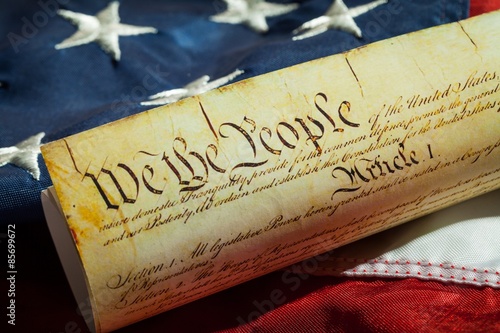 Foto US Constitution, Patriotism, Fourth of July.