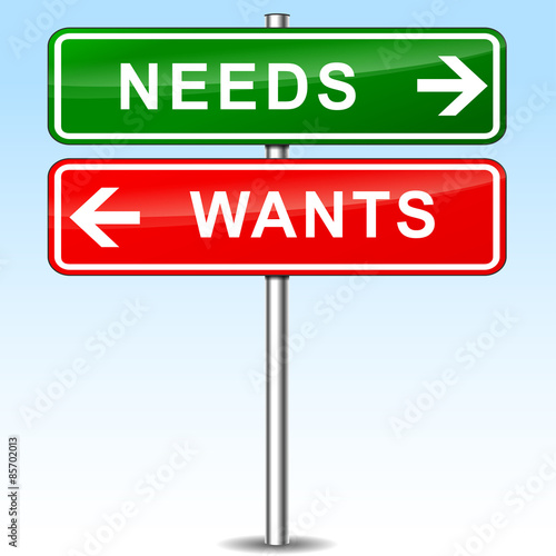 needs sign