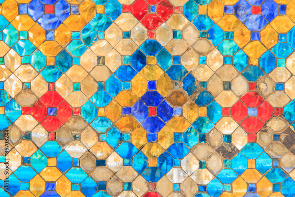 Ramakien glass pattern Ramakien glass pattern