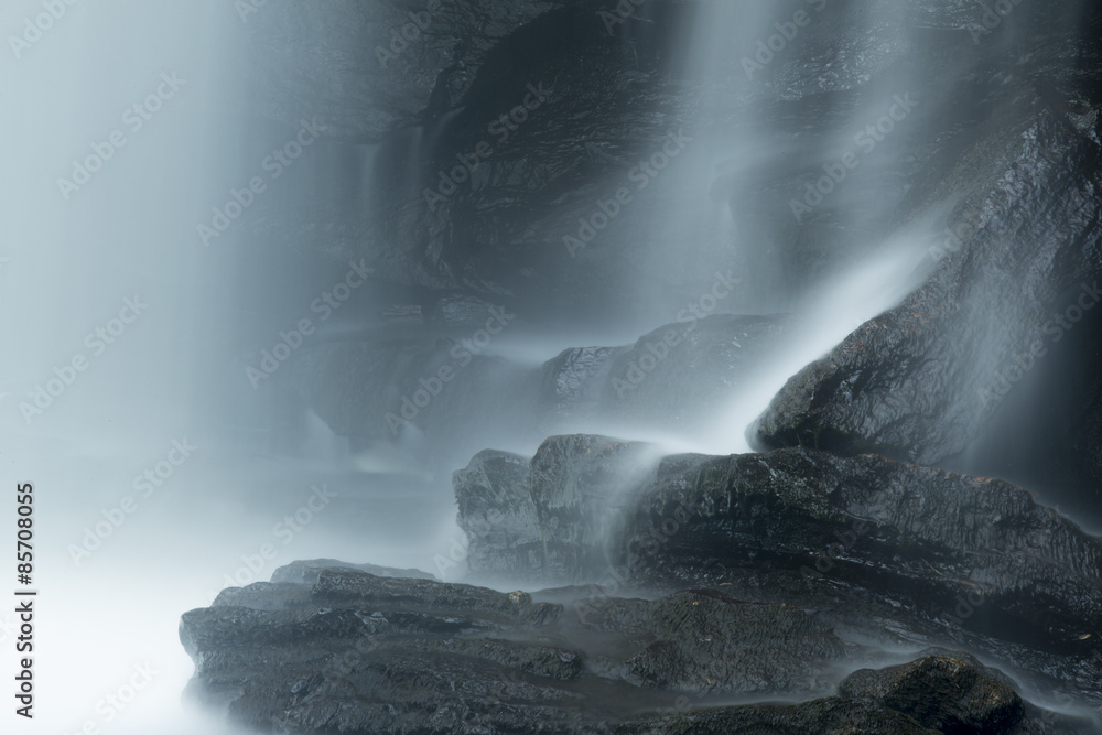 Fototapeta premium Chapman Spada i kołysa przy diabła Hopyard stanu parkiem, Connectic