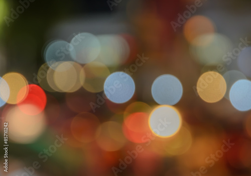 Christmas bokeh background © boonsom