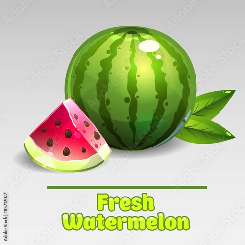 Fresh watermelon